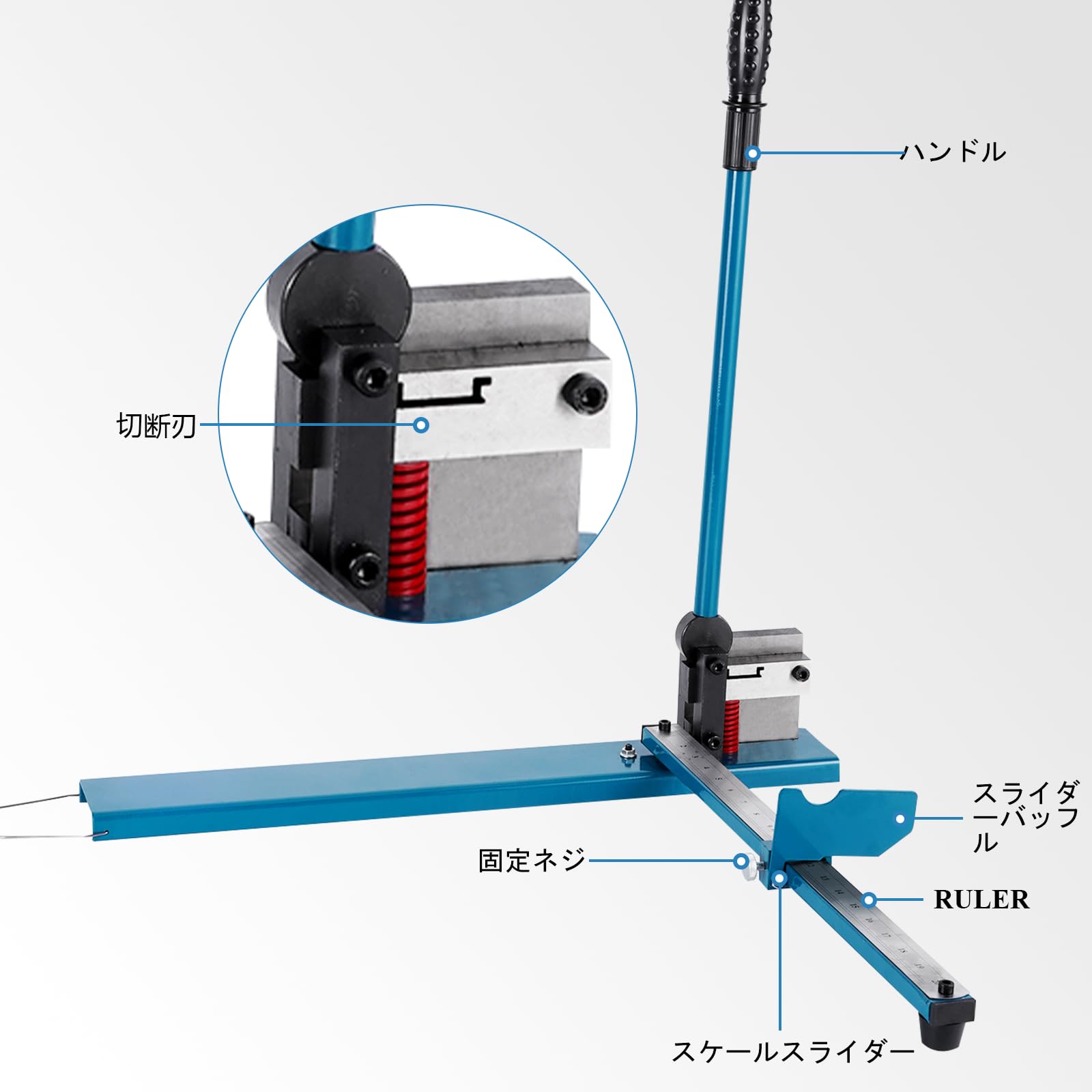 スケールカッター CAINZ PRO アルミL型カッター オートロック 鋭角黒刃 | 作業工具